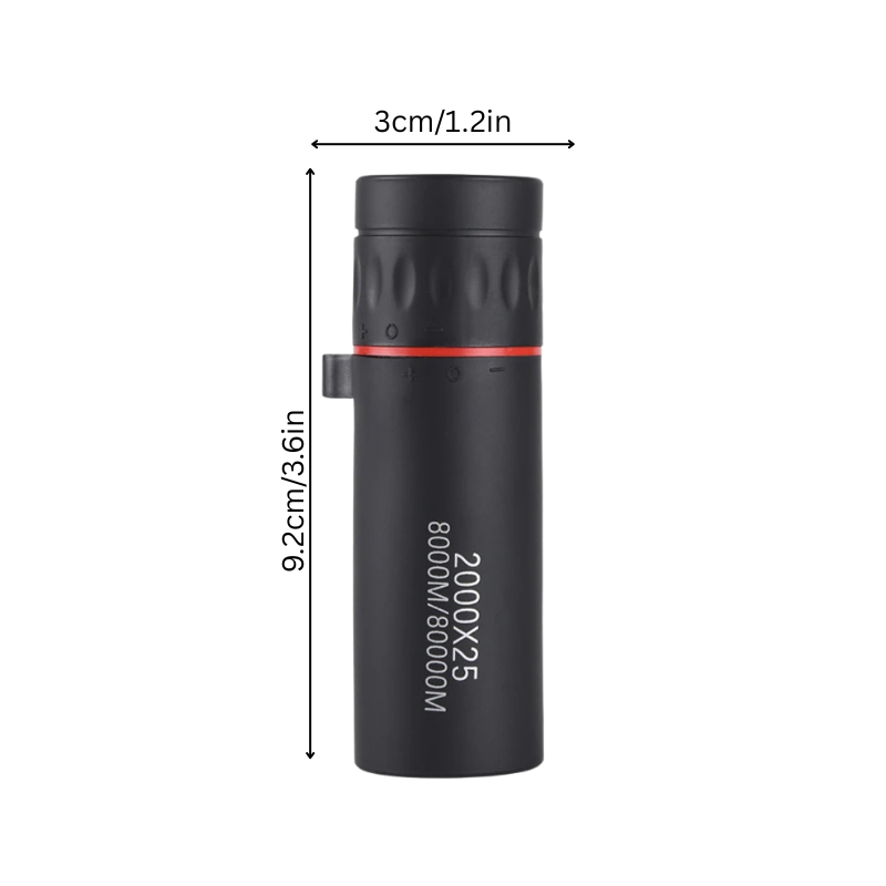 Teleskop ZoomXpert z powiększeniem 2000x25 do przygód na świeżym powietrzu