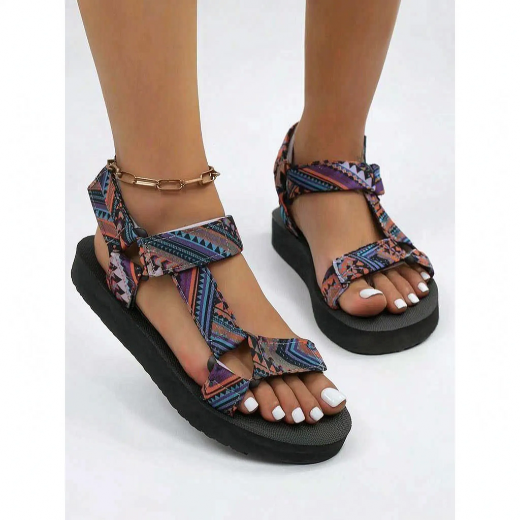 Flat Summer Walking Sandals -  Casual City Walking - Ormexis