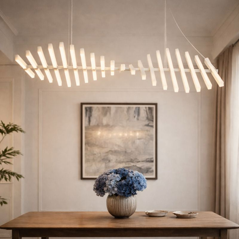 Zylara Moderne LED-lysekrone med justerbar belysning til køkkener og indendørs brug