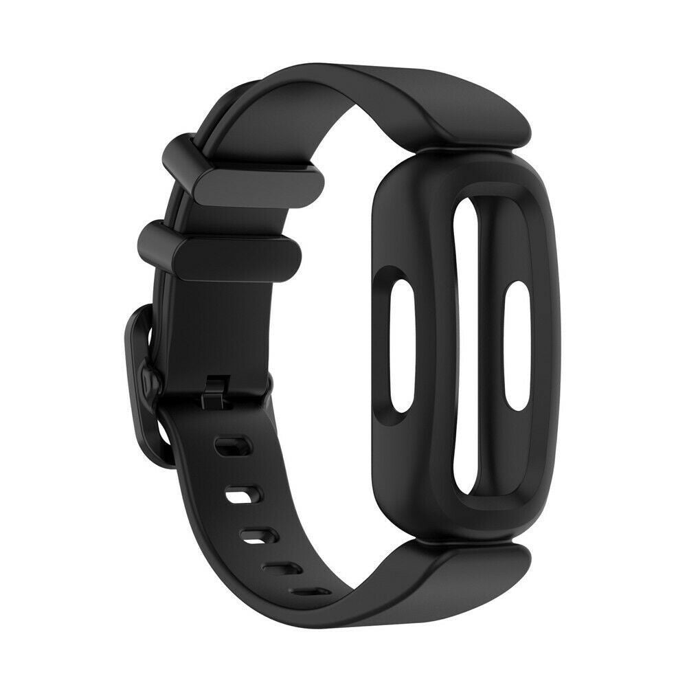 Fitbit Ace 3 Black Silicone Replacement Band Strap
