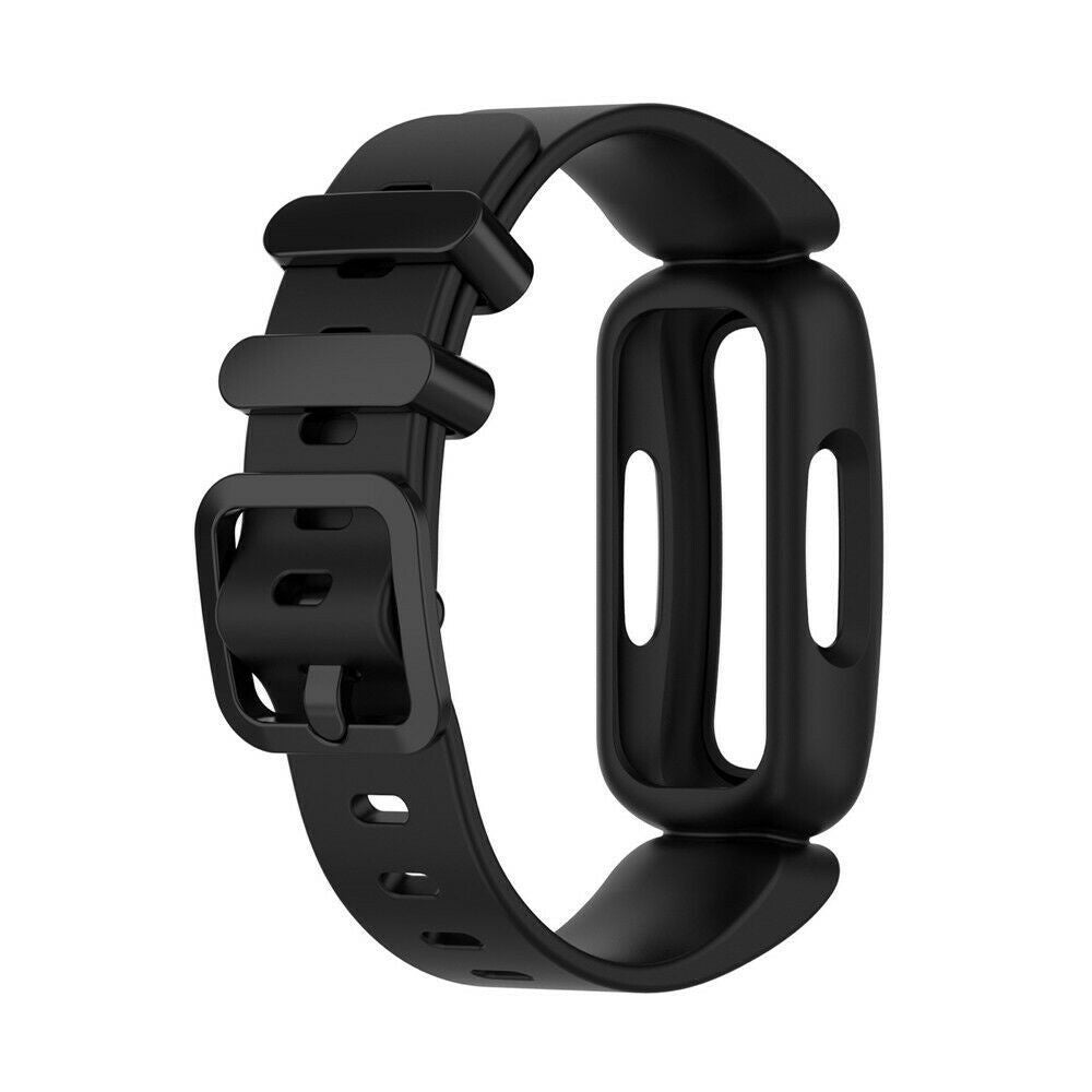 Fitbit Ace 3 Black Silicone Replacement Band Strap