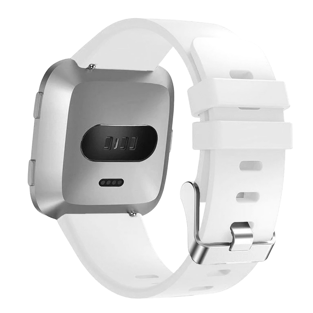 Fitbit Versa And Versa 2 White Silicone Wrist Strap