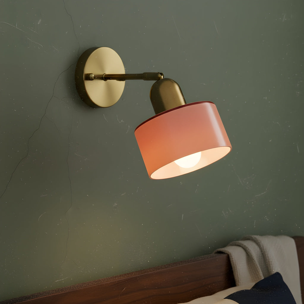 Bauhaus Colored Glass Wall Light | Ormexis
