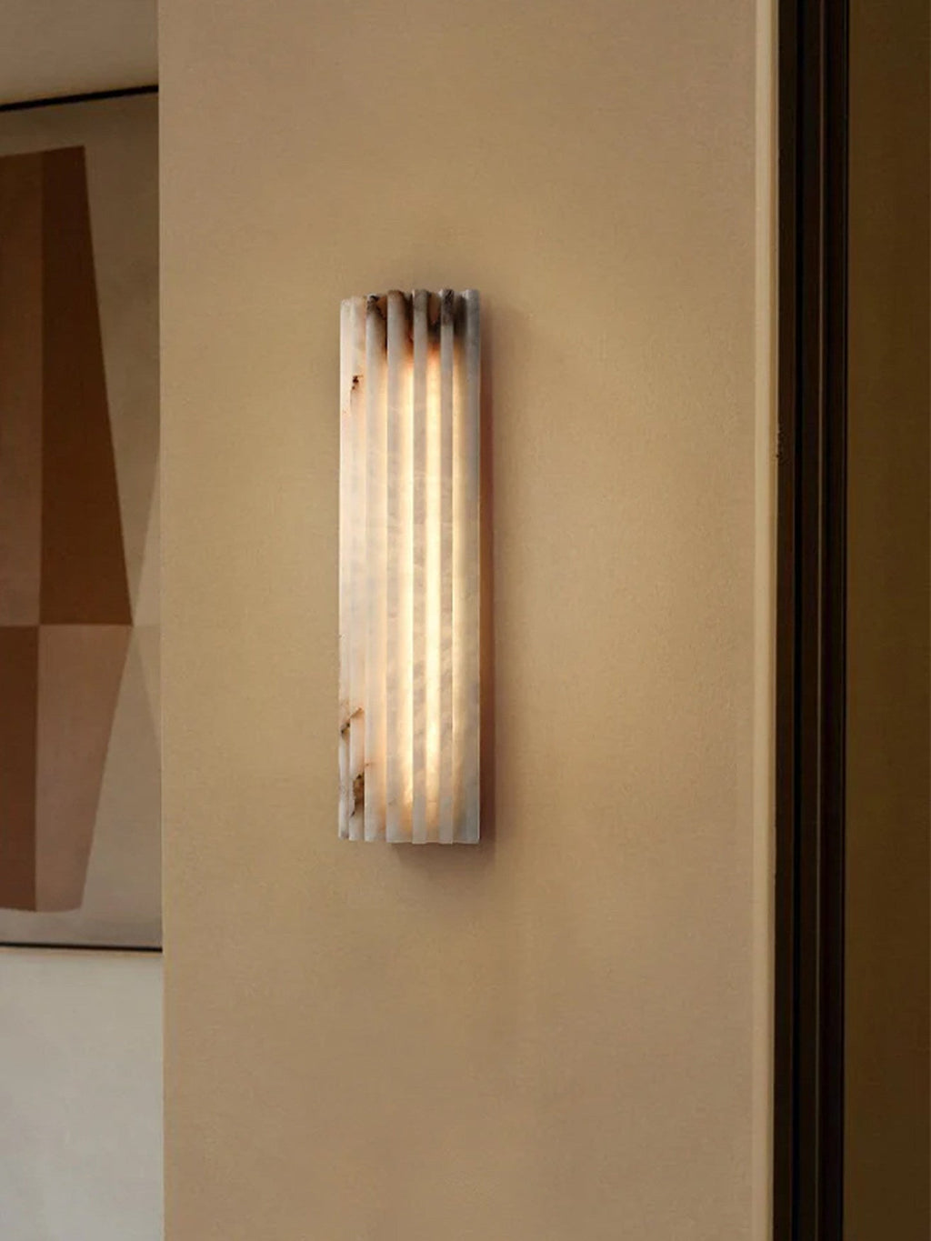 Rula Alabaster Wall Light | Ormexis