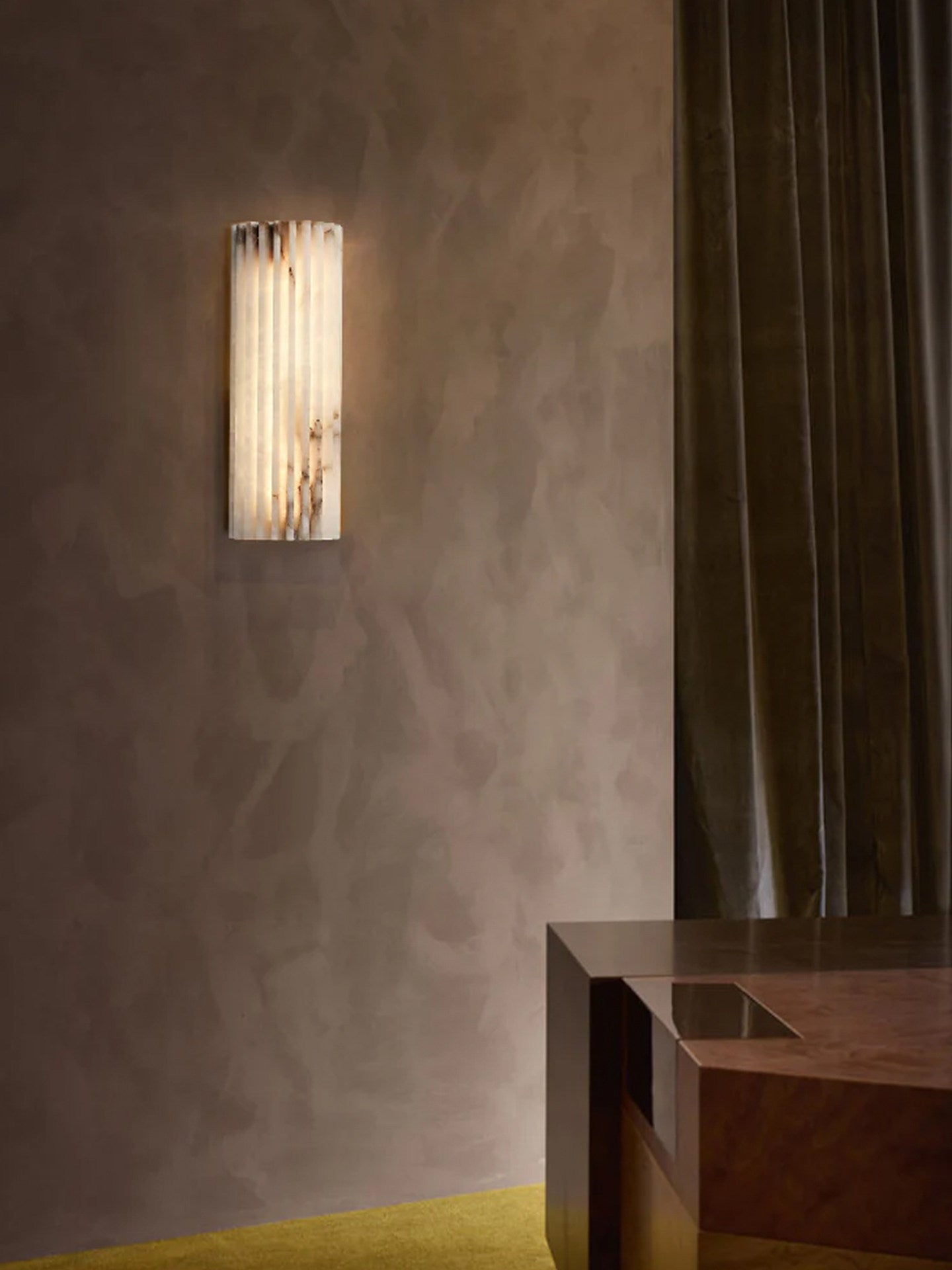 Rula Alabaster Wall Light | Ormexis