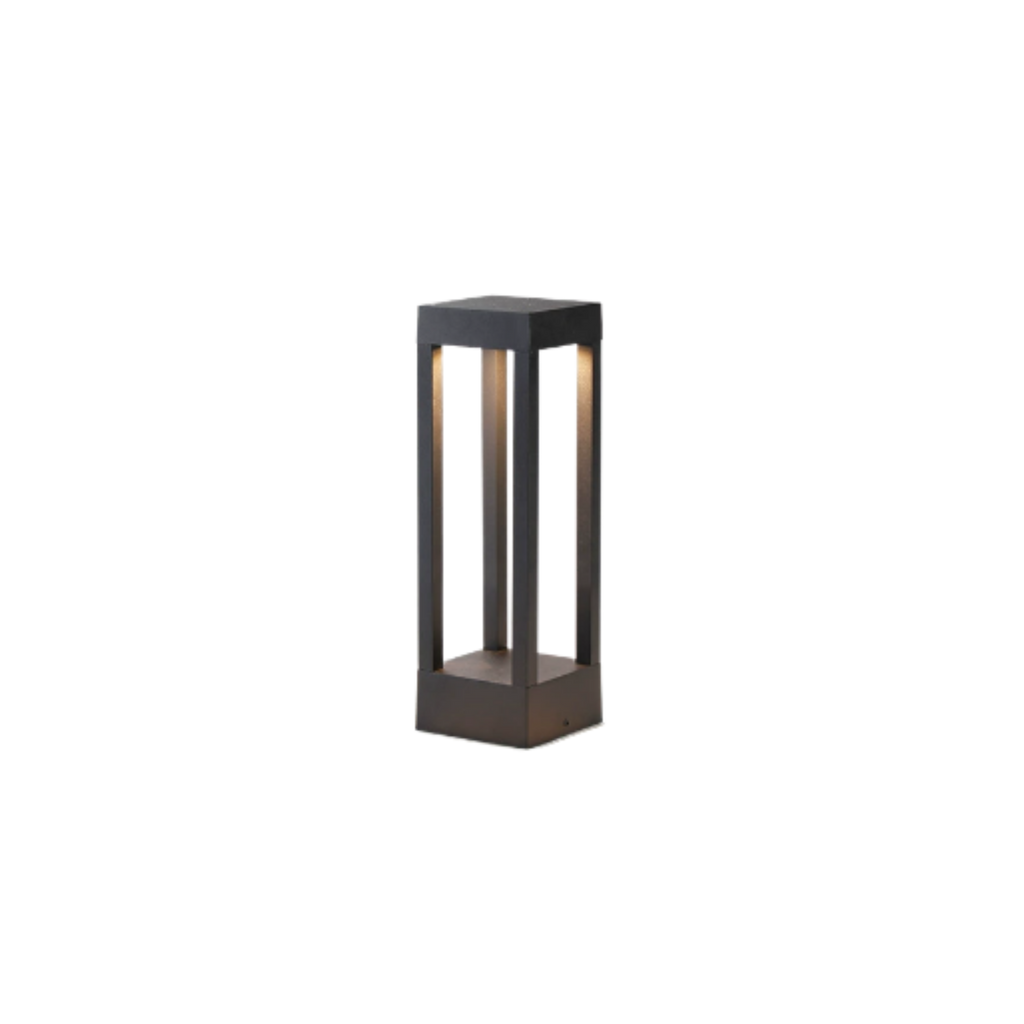 Antracitszürke LED-es kültéri állólámpa, modern kerti úti lámpa | Ormexis