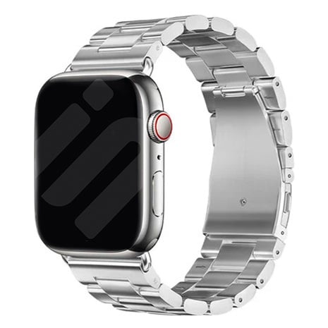 Nerezový řemínek Apple Watch se stříbrným povrchem pro Apple Watch