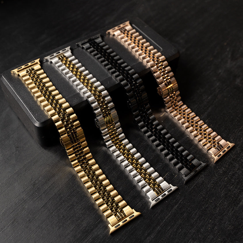 Náramek Apple Watch Jubilee z pozlacené nerezové oceli pro Apple Watch