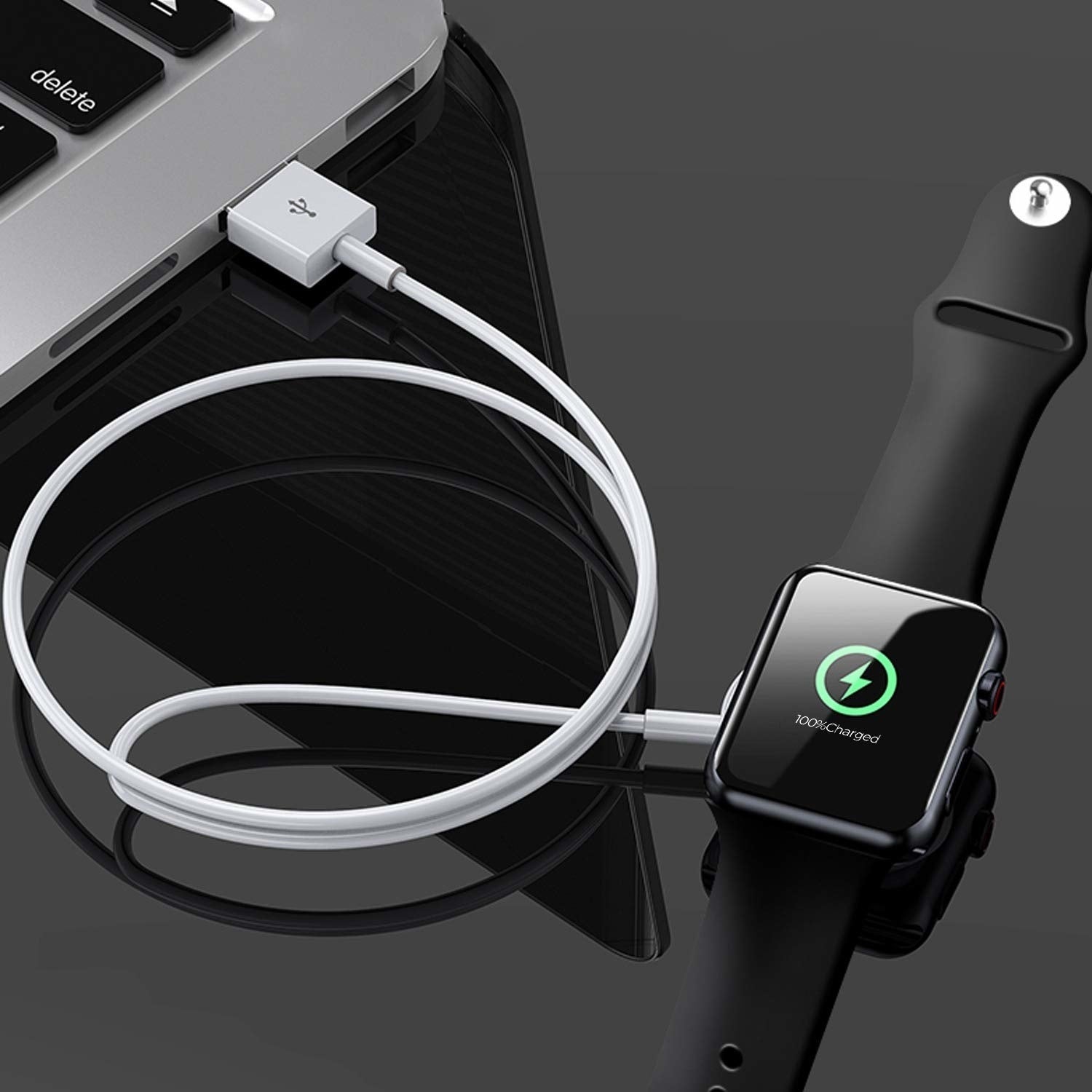 Nabíjecí kabel Apple Watch USB pro USB nabíječky a porty