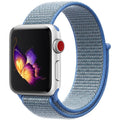 Apple Watch nylonrem blå tillbehör premiumkvalitet