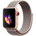 Nylonový řemínek Apple Watch v jemně růžové barvě pro celodenní pohodlí