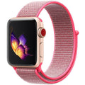 Pink Nylon Soft Wrist Band For Apple Watch Compatible Accessory