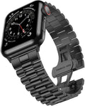 Apple Watch Presidential Zwarte Stalen Band voor Apple Watch