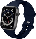 Apple Watch Classic Silicone Strap Navy Blue Color