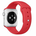Pulseira de Substituição Oficial Apple Watch em Silicone Vermelho