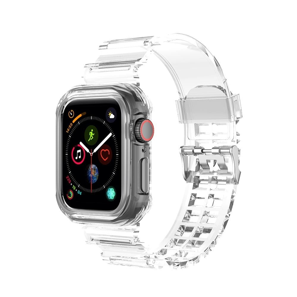 Průhledný TPU řemínek pro Apple Watch Style