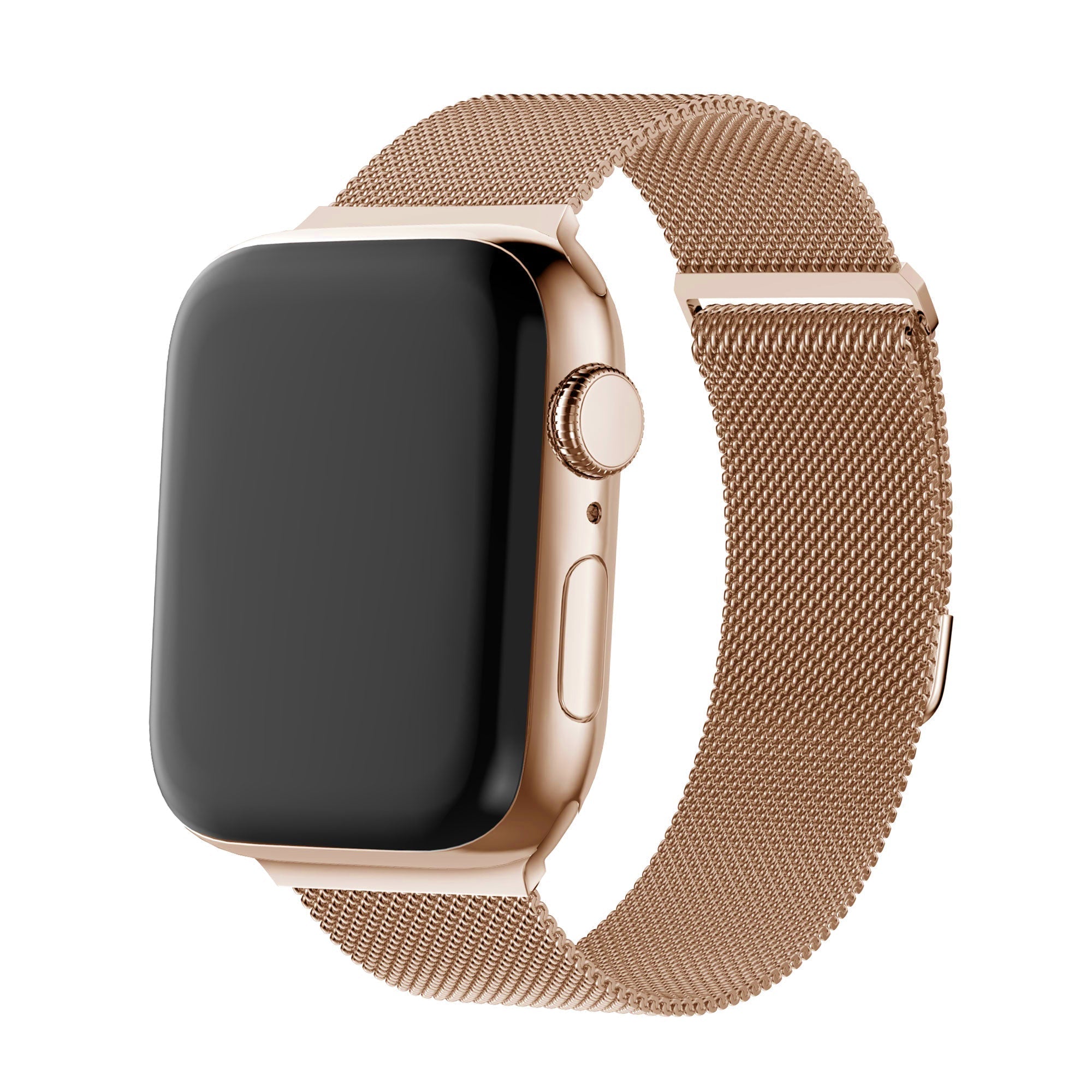 Bandz Rose Gold Milanese Strap For Apple Watch Band Style