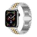 Premium sølv- eller guldbånd i stål til Apple Watch