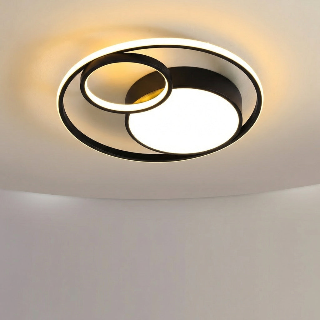 Svart kalebassformad LED-taklampa | Ormexis