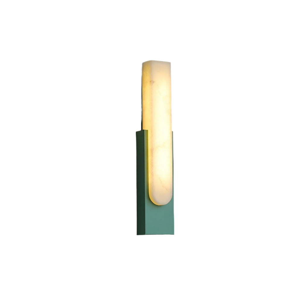 Modern Sculptural Alabaster Wall Sconce | Ormexis