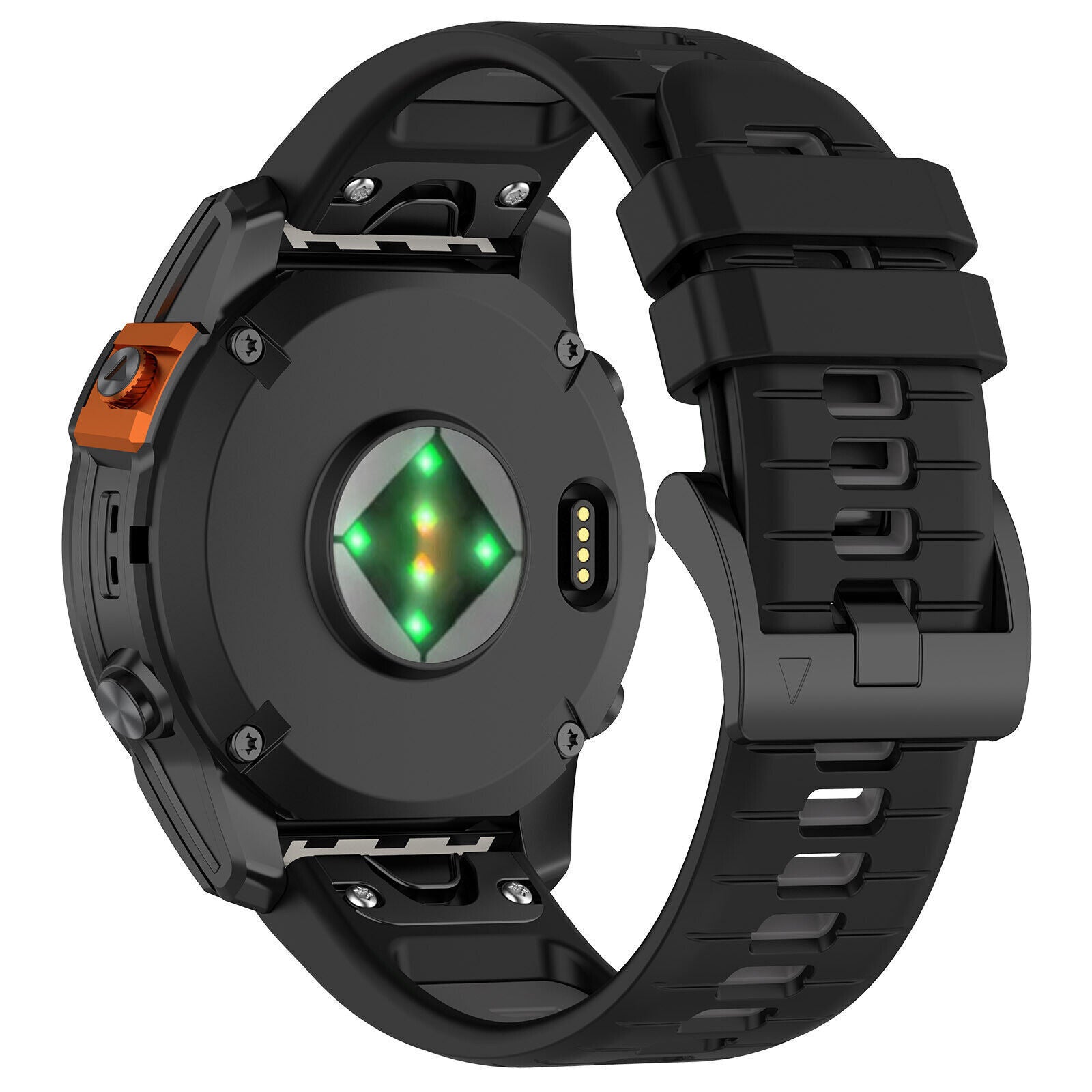 Sportovní řemínek Garmin Fenix 5/6 s přezkou černý a šedý