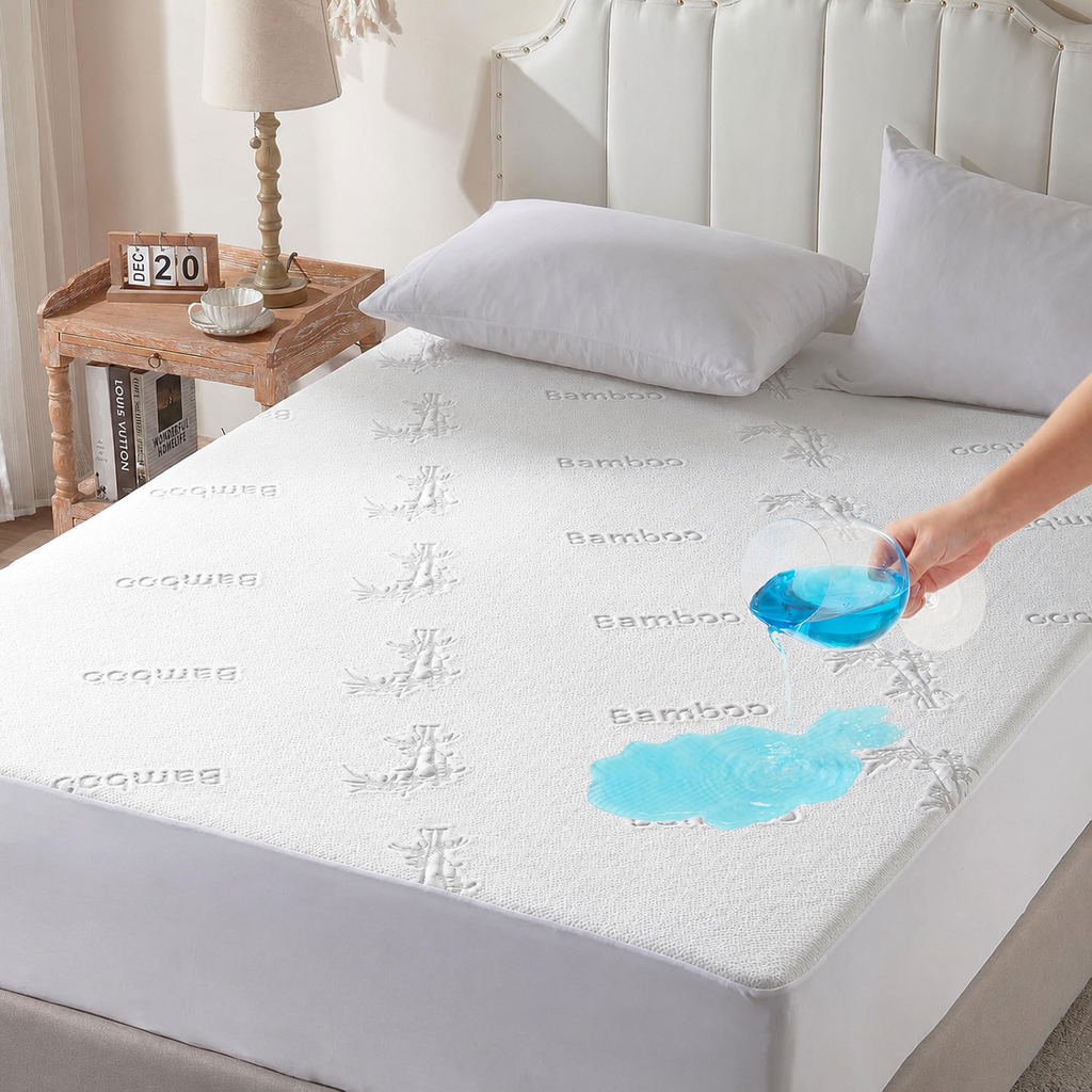 EcoGuard Mattress Protector That Is Waterproof With Bamboo Viscose Cover