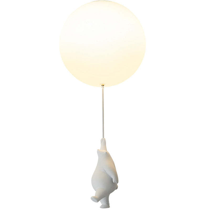 Závěsné stropní světlo Cora Bear Balloon pro dětské pokoje