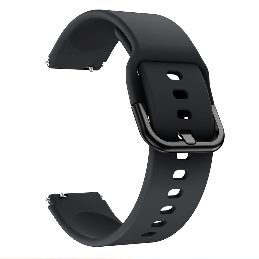 Black Silicone Band ID205L Wearable Device Accessory