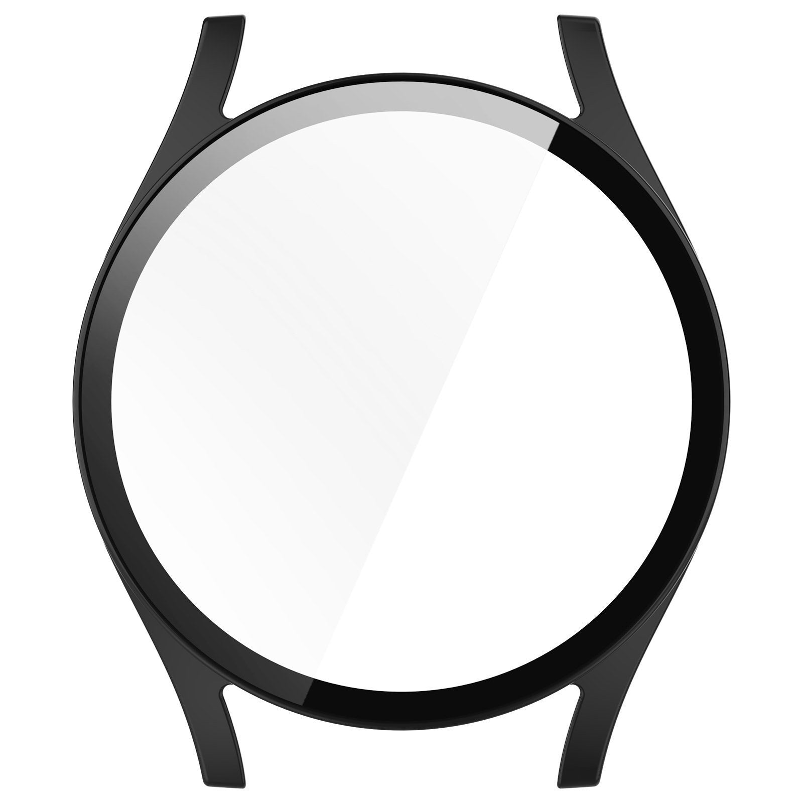 Czarny ochronny futerał ze szkłem do Samsung Galaxy Watch 7 40mm