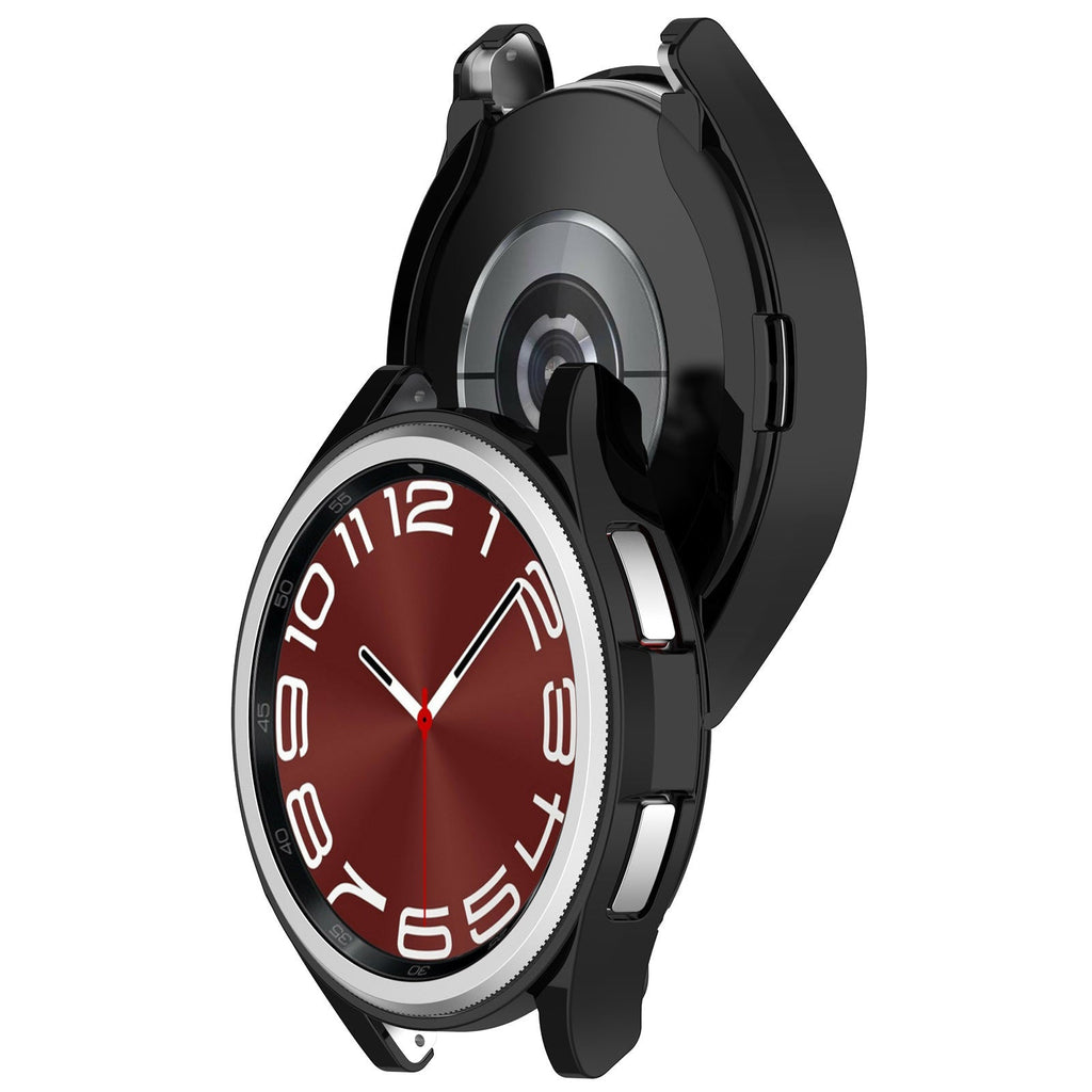 Capa TPU Preta para Samsung Galaxy Watch 6 Classic 47mm