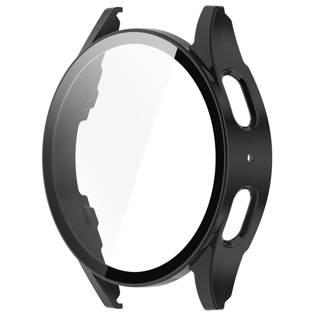 Czarny ochronny futerał ze szkłem do Samsung Galaxy Watch 7 40mm