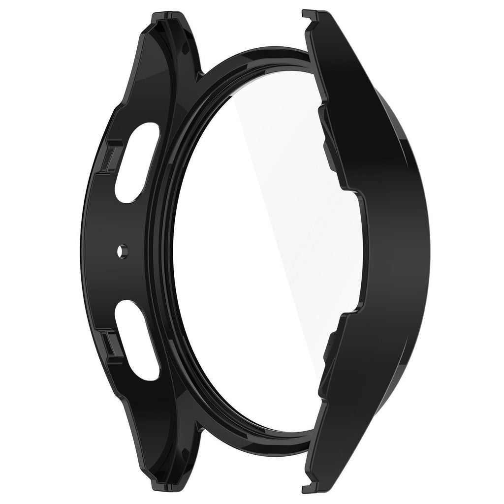 Czarny ochronny futerał ze szkłem do Samsung Galaxy Watch 7 40mm