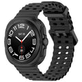 Samsung Galaxy Watch Ultra Ocean Silicone Strap Black