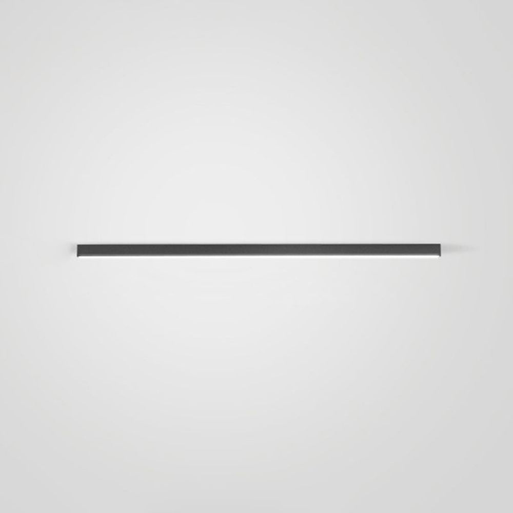 Plafonieră și lampă de perete LED liniară neagră, bară minimalistă | Ormexis