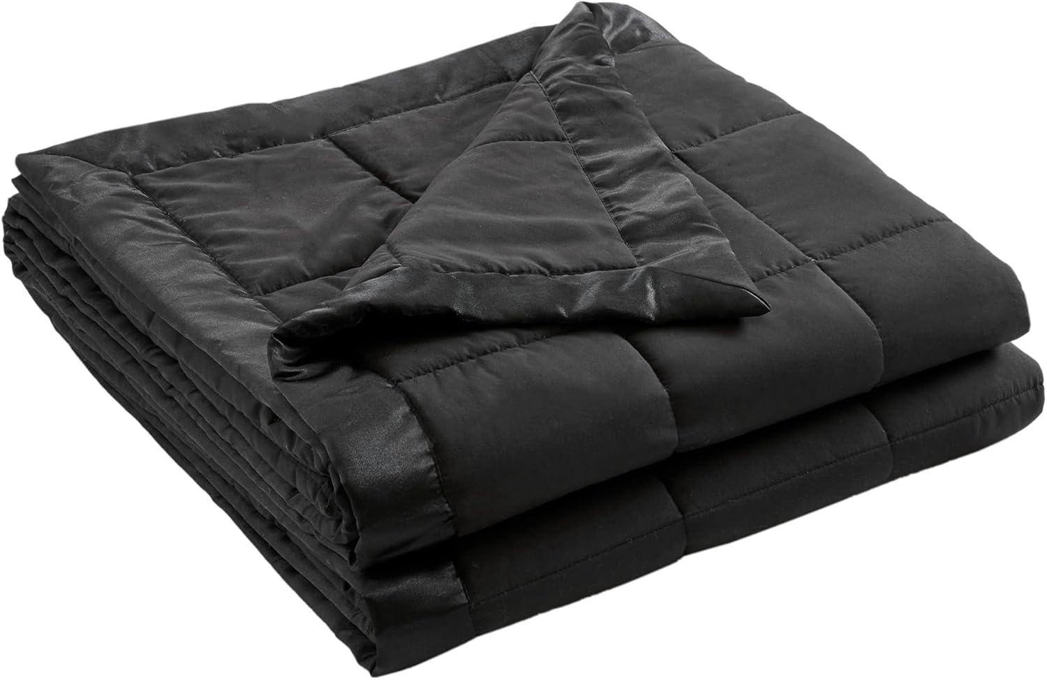 Coperta leggera morbida della collezione Windom con bordo in raso