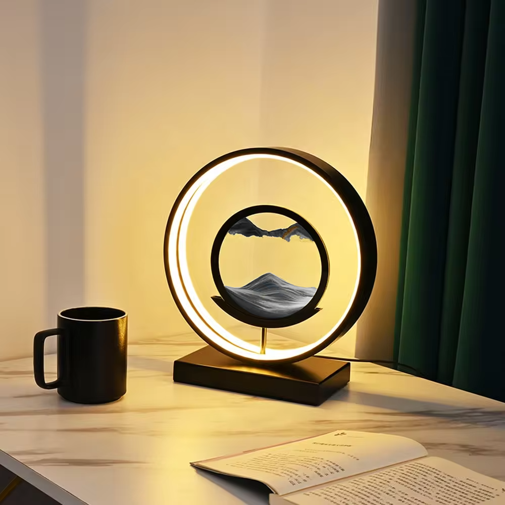 Eclipse Dune Sandscape Lamp | Ormexis
