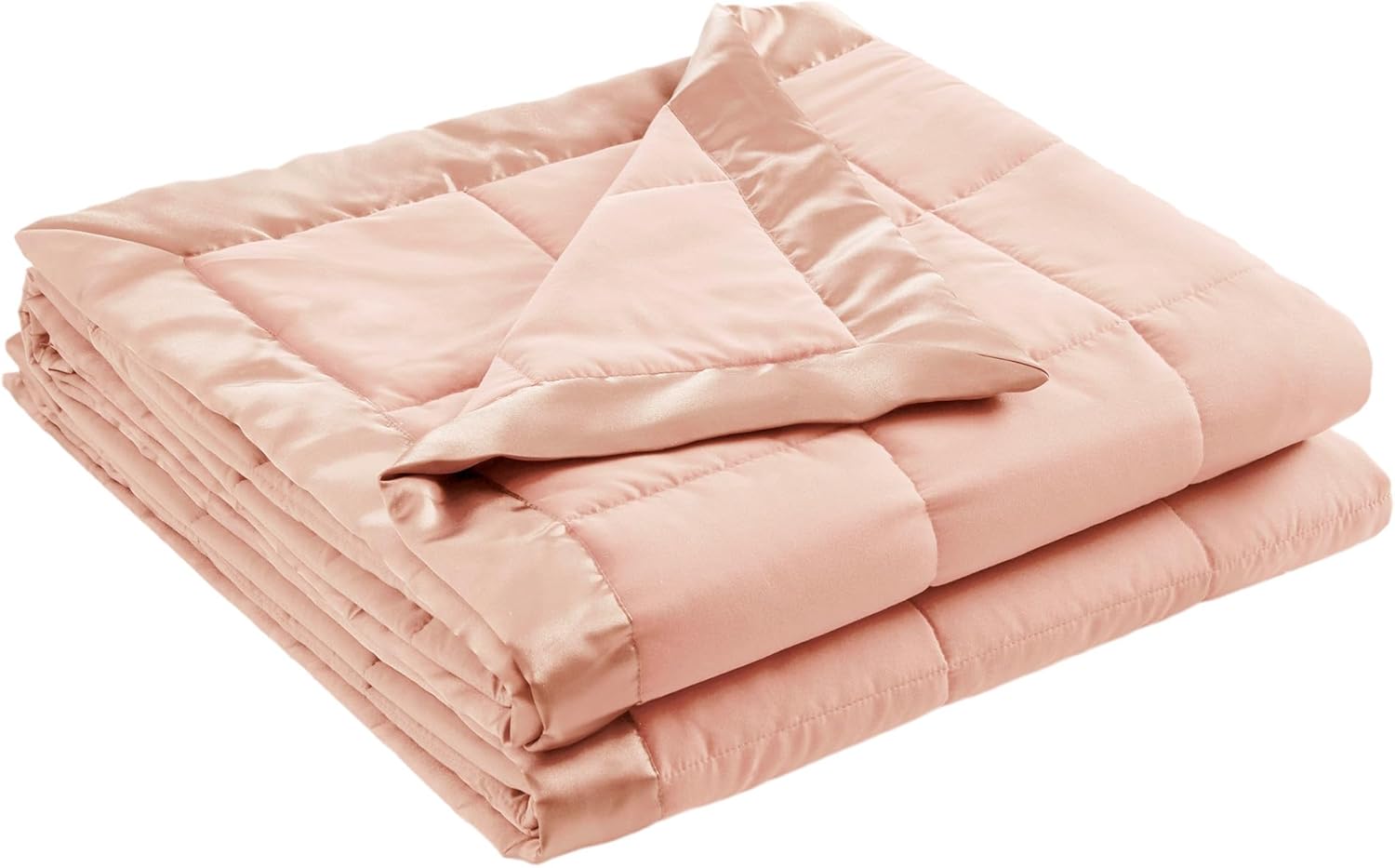 Coperta leggera morbida della collezione Windom con bordo in raso