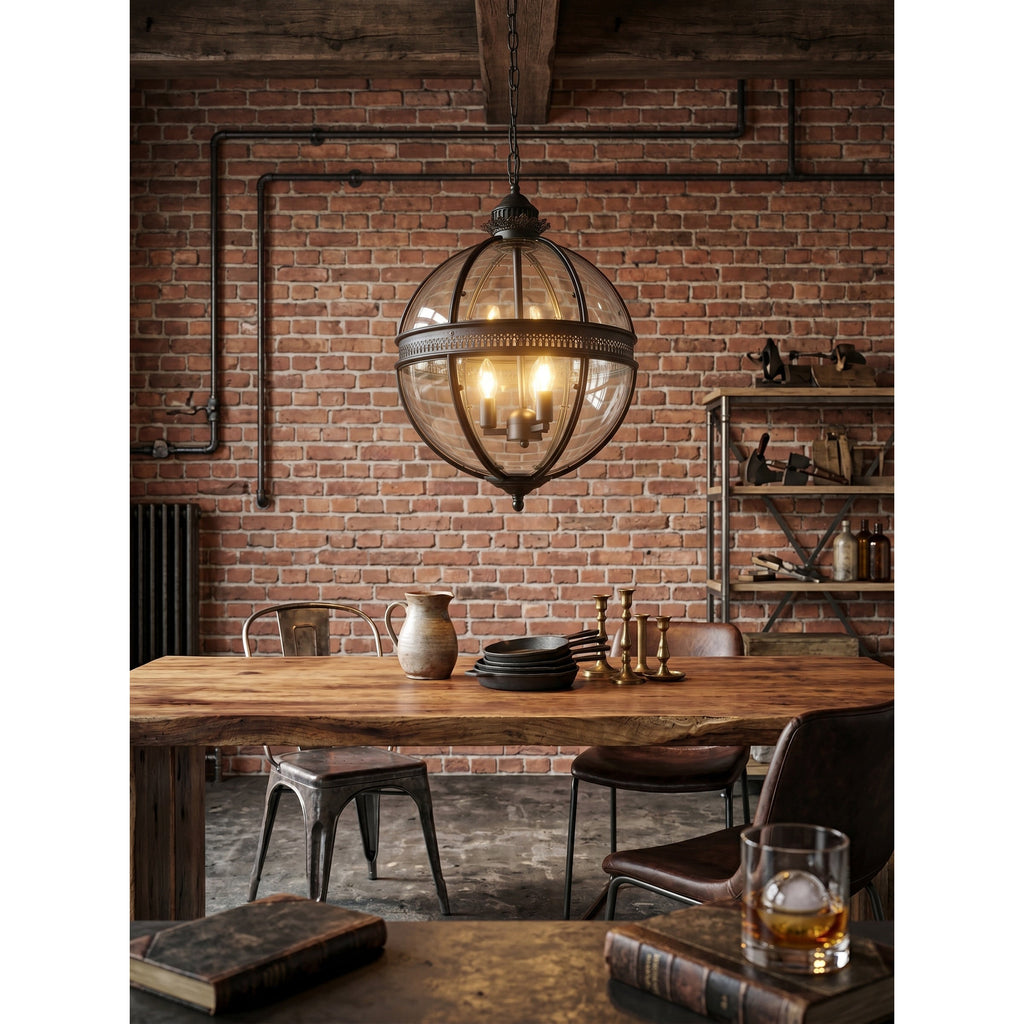 Palatial Glass Pendant Light | Ormexis