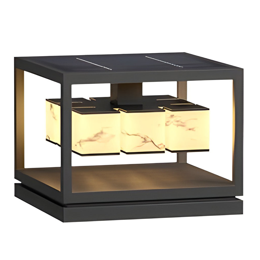 Zenframe Marble Glow Pillar Light | Ormexis