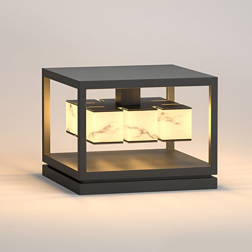 Zenframe Marble Glow Pillar Light | Ormexis