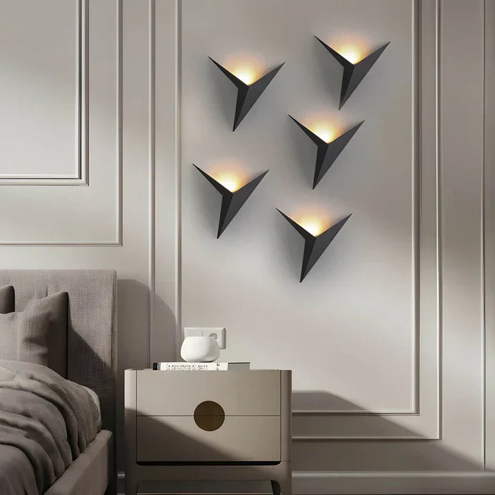 Modern Angular Wall Sconce Light | Ormexis