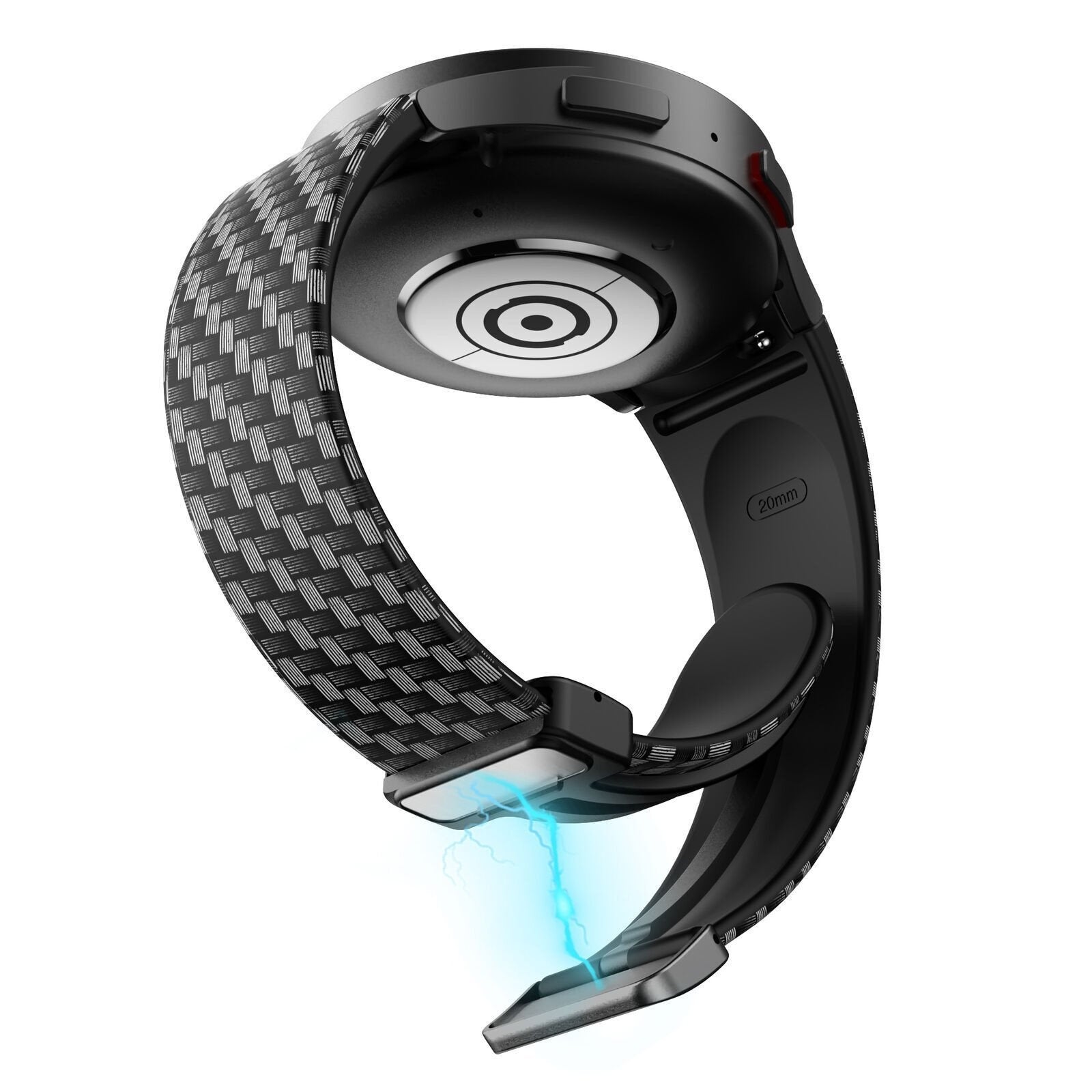 Samsung Galaxy Watch 6 Classic 47mm řemínek s karbonovou sponou D-Buckle