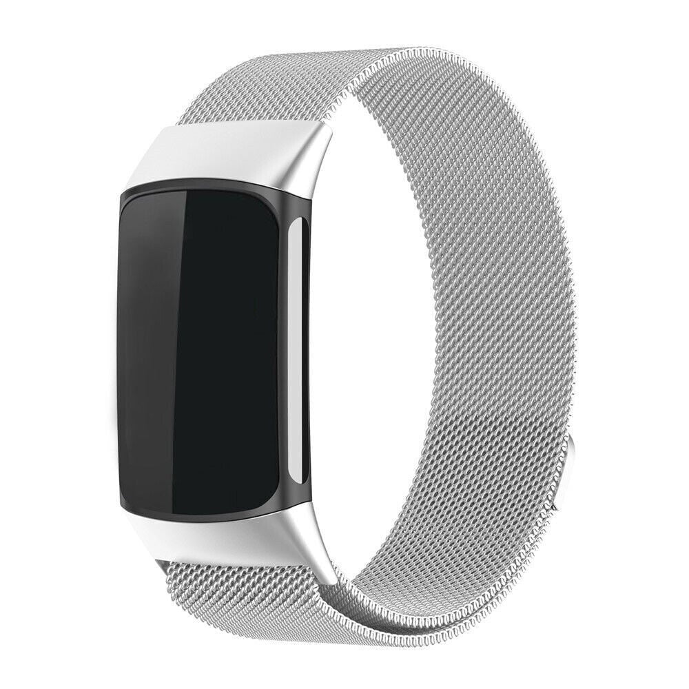 Fitbit Charge 6 sølv Milanese-rem for daglig bruk