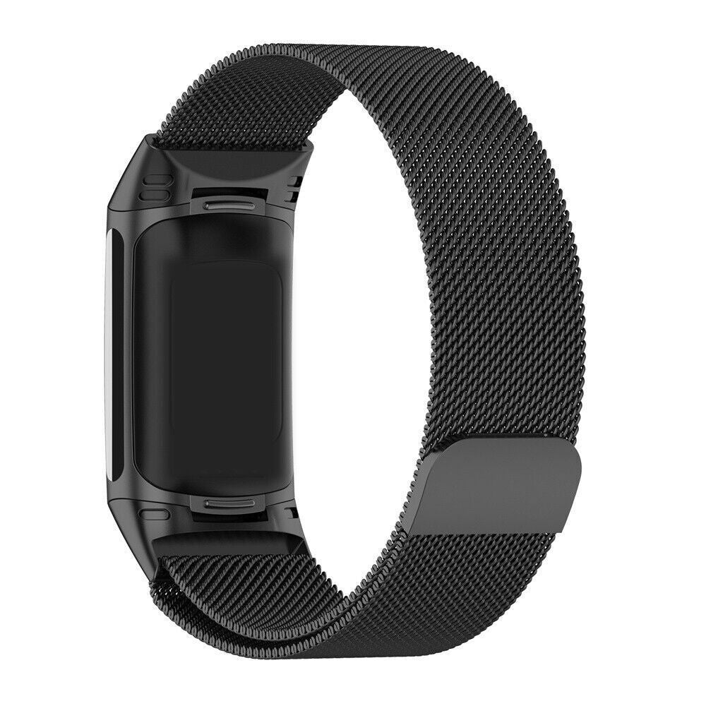 Charge 6 Fitbit ブラック ミラネーゼ ストラップ 毎日使いの時計バンド用