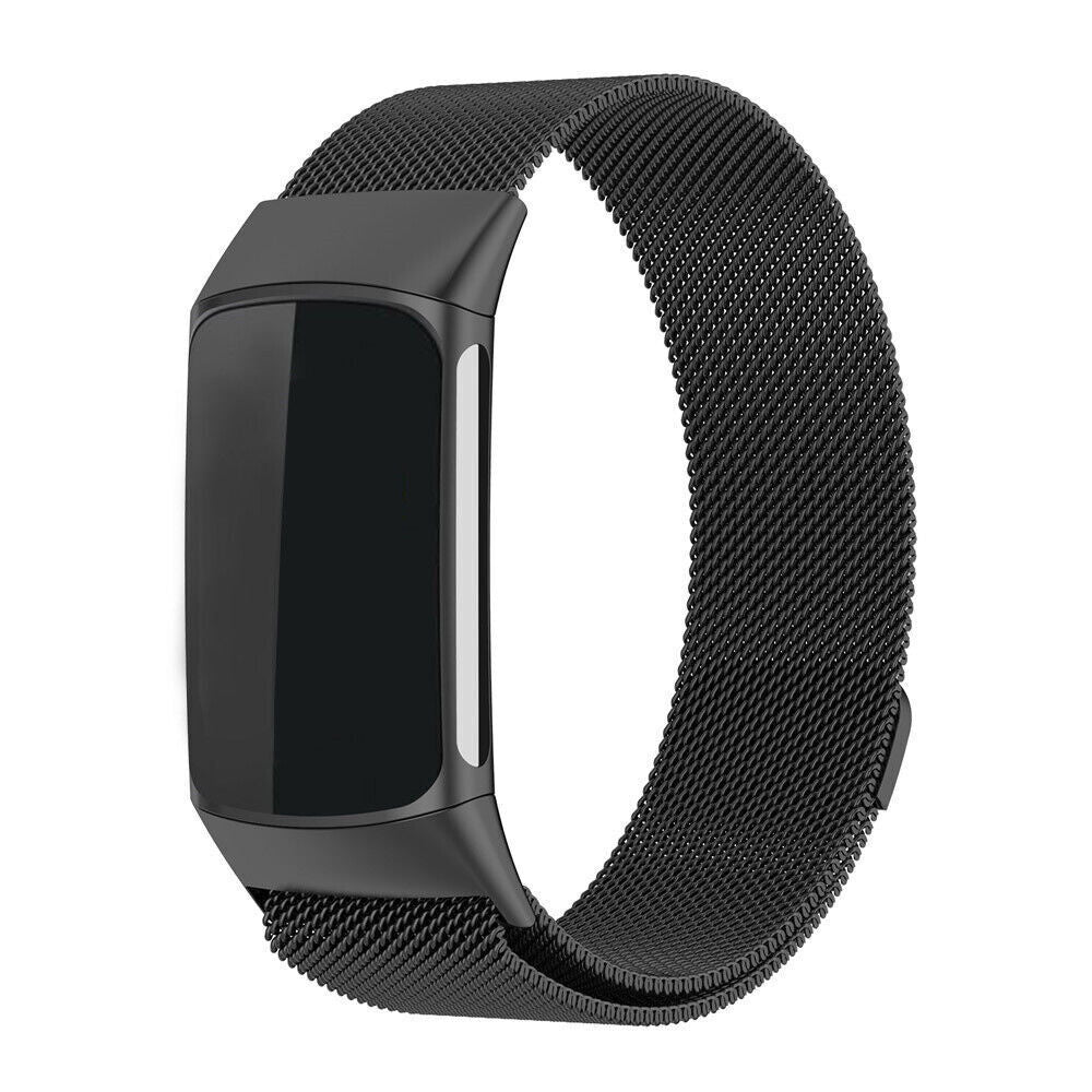 Charge 6 Fitbit ブラック ミラネーゼ ストラップ 毎日使いの時計バンド用