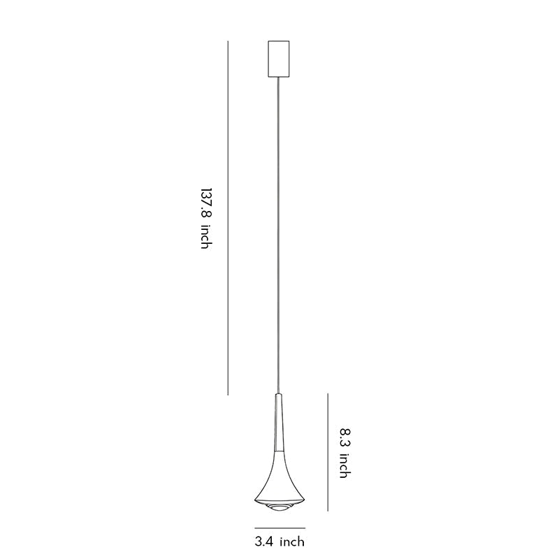 Chrome Teardrop Mini Pendant Light | Ormexis