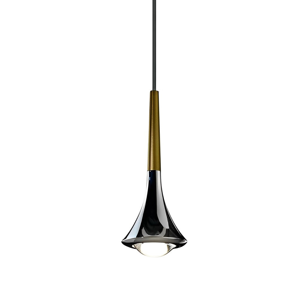 Chrome Teardrop Mini Pendant Light | Ormexis
