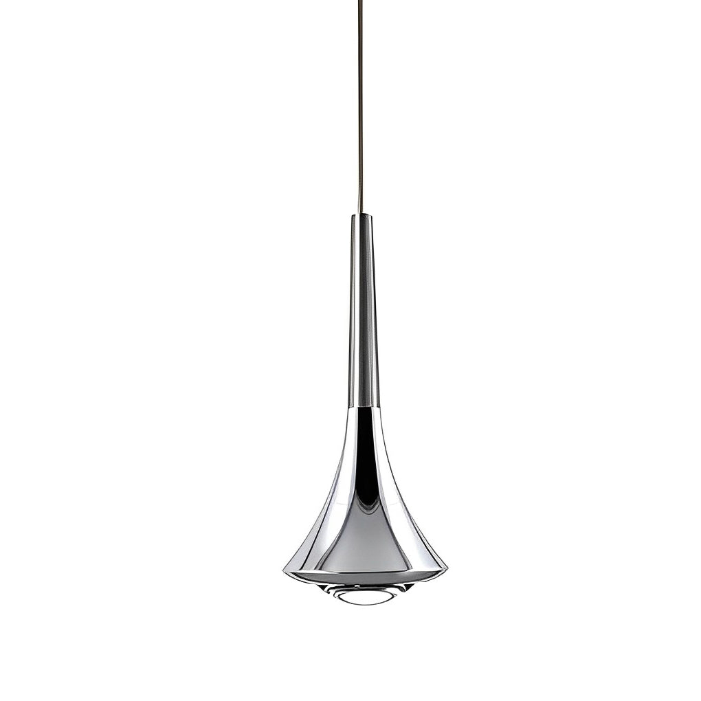 Chrome Teardrop Mini Pendant Light | Ormexis