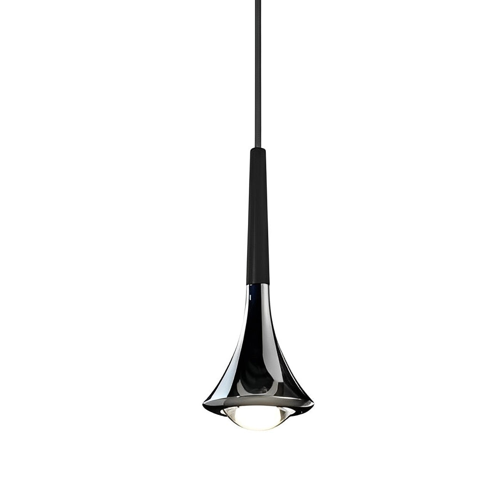 Chrome Teardrop Mini Pendant Light | Ormexis