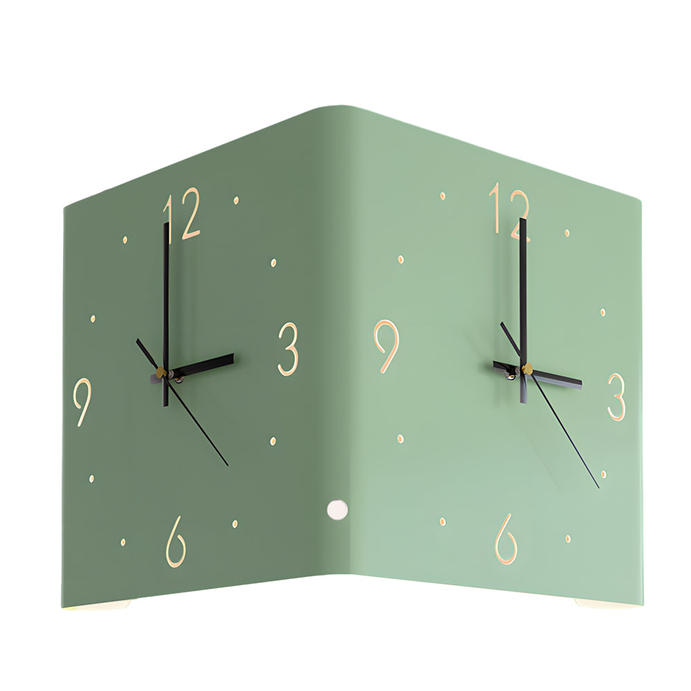 Minimalist Backlit Clock Fixture | Ormexis